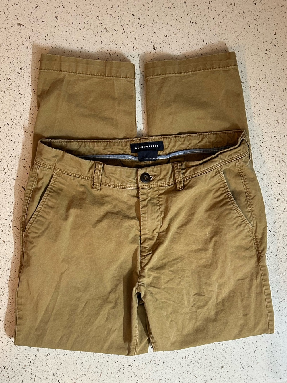 Aeropostale Slim Straight Khaki Pants Size 32/30
